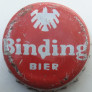 Kronkorken Binding Griechenland 1980 1980er rot Binding Bier
