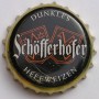 Kronkorken Schöfferhofer Deutschland 2003 2000er schwarz Schöfferhofer dunkles Hefeweizen