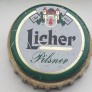 Kronkorken Licher Deutschland 1995 1990er weiß Licher Pilsner