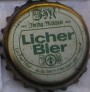 Kronkorken Licher Deutschland 1980 1980er silber Licher Bier Aus dem Herzen der Natur seit 1854 Thtring Melchior