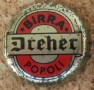 Kronkorken Dreher Italien 1976 1970er gold Dreher Birra Popoli