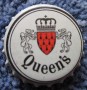 Kronkorken Queen`s Schweiz 1970 1970er weiß Queen`s