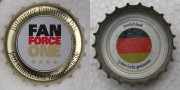 Kronkorken Bitburger Deutschland 2016 2010er weiß FAN FORCE ONE Bitburger Premium Pils jetzt mitmachen: fanforce.de