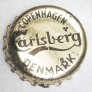 Kronkorken Carlsberg Dänemark 1970 1970er gold Carlsberg Denmark Copenhagen