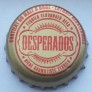 Kronkorken Desperados Niederlande 2019 2010er gold DESPERADOS Tequila flavooured beer  enthält Gerstenmalz
