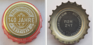 Kronkorken Herforder Pils Deutschland 2018 2010er gold 140 Jahre Brautradition seit 1878 www.herforder.de Aktionskronkorken 2018