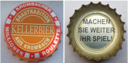 Kronkorken Krombacher Deutschland 2018 2010er ocker Brautradition aus Krombach Kellerbier Krombacher Milionen Roulette