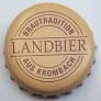 Kronkorken Krombacher Deutschland 2018 2010er beige Brautradition aus Krombach Landbier