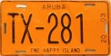 Nummernschilder / Kfz-Kennzeichen Aruba 2003 2000er Aruba