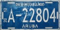 Nummernschilder / Kfz-Kennzeichen Aruba 2010 2010er Aruba