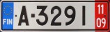 Nummernschilder / Kfz-Kennzeichen Finnland 2001 2000er