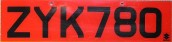Nummernschilder / Kfz-Kennzeichen Zypern 1995 1990er