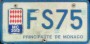 Nummernschilder / Kfz-Kennzeichen Monaco 1979 1970er