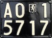 Nummernschilder / Kfz-Kennzeichen Italien 1947 1940er