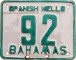 Nummernschilder / Kfz-Kennzeichen Bahamas 1983 1980er Andros