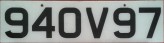 Nummernschilder / Kfz-Kennzeichen Zypern 1985 1980er