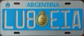Nummernschilder / Kfz-Kennzeichen Argentinien 1995 1990er