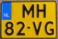 Nummernschilder / Kfz-Kennzeichen Niederlande 2000 2000er