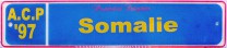 Nummernschilder / Kfz-Kennzeichen Gabun 1997 1990er Somalie