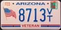 Nummernschilder / Kfz-Kennzeichen USA 1996 1990er Arizona AZ
