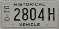 Nummernschilder / Kfz-Kennzeichen USA 1980 1980er Ohio OH
